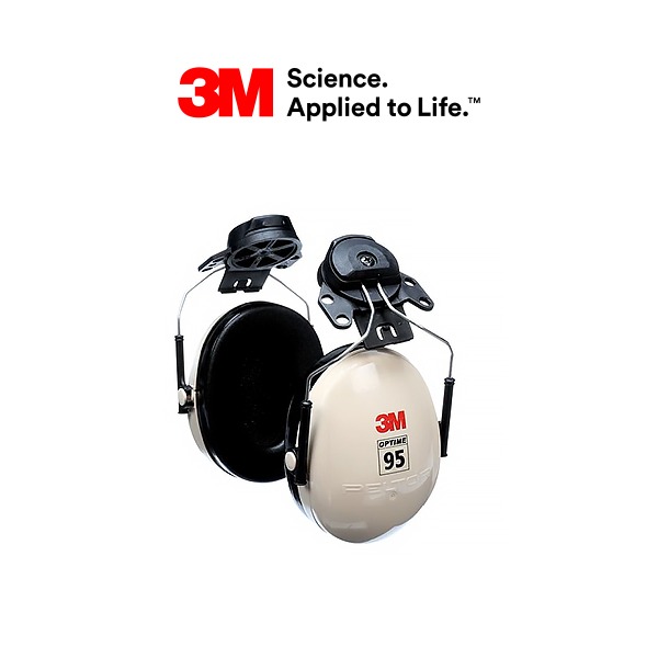 3M H6P3E 헬멧 부착형 귀덮개 10EA/박스