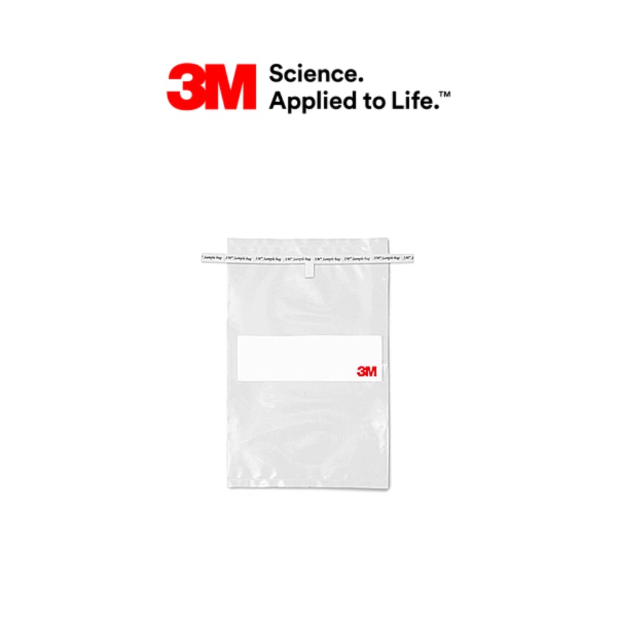 3M 1523W BAG 멸균 샘플채취 백(와이어형), 500EA/BOX